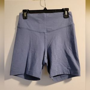 W's M Old Navy Extra High-Rise Bike Short in Dusty Blue
